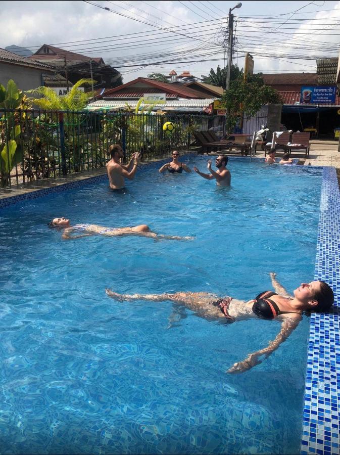 Vang Vieng Freedom Backpackers 2 Exteriör bild