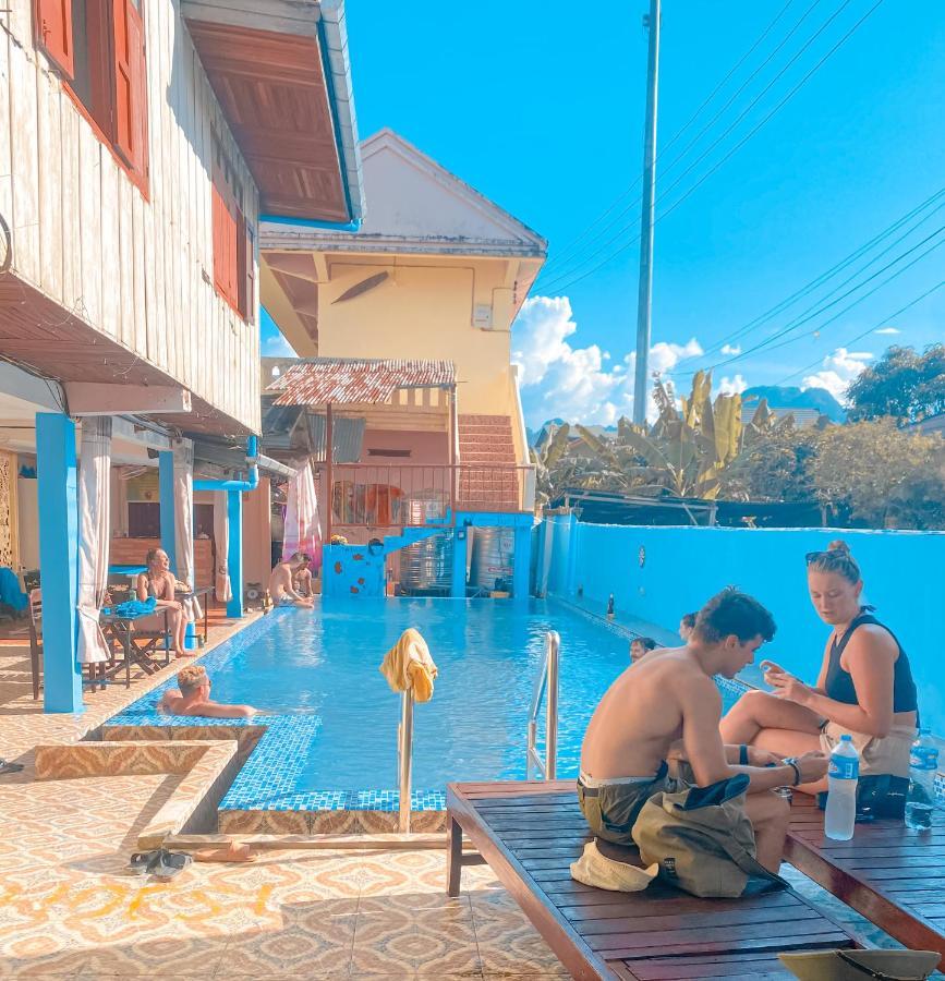 Vang Vieng Freedom Backpackers 2 Exteriör bild