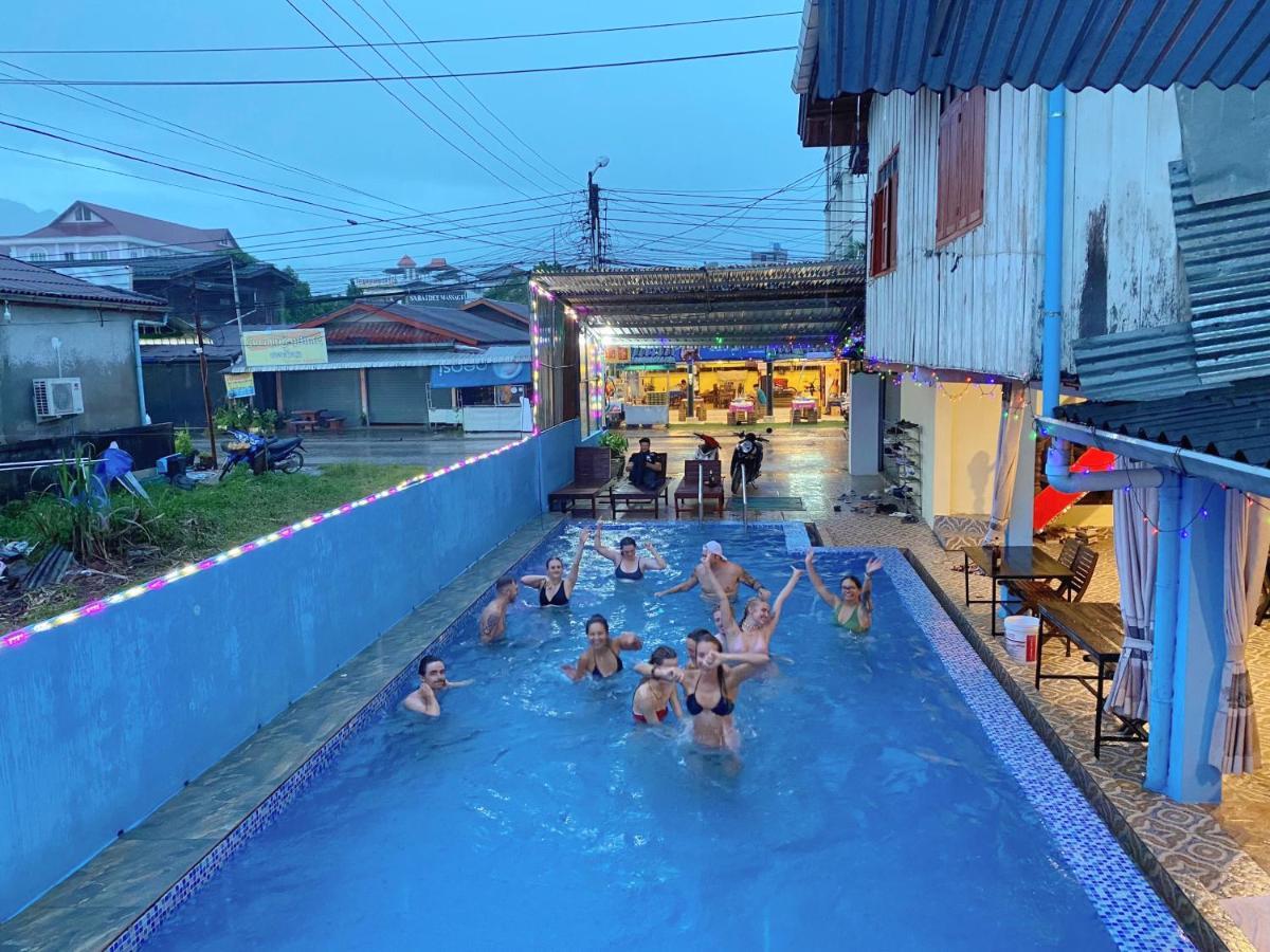 Vang Vieng Freedom Backpackers 2 Exteriör bild